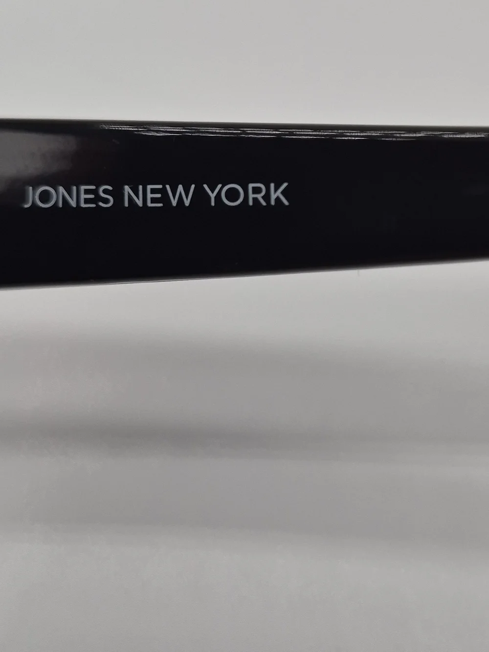Jones New York Black Frames with Purple Gradient Lenses Women’s Sunglasses